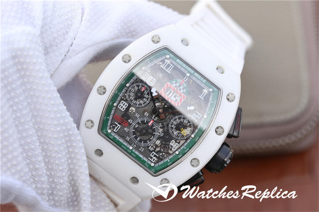 Kopior Designrabatt Richard Mille RM011 herr Klockor-2
