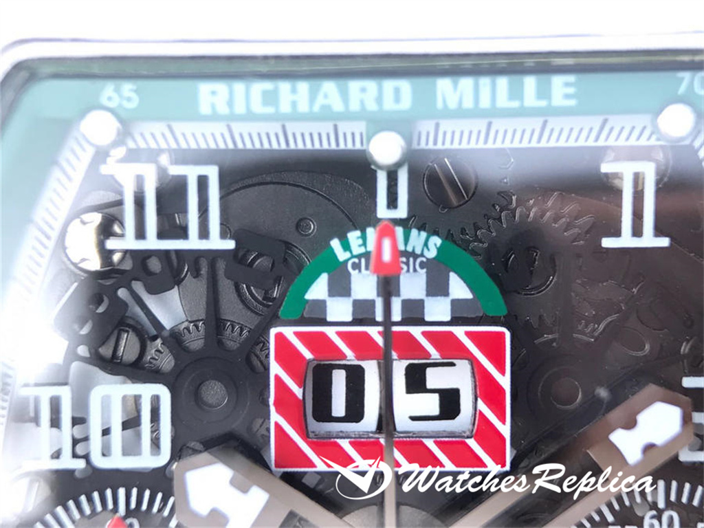 Kopior Designrabatt Richard Mille RM011 herr Klockor-4