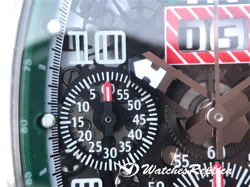 Kopior Designrabatt Richard Mille RM011 herr Klockor-5