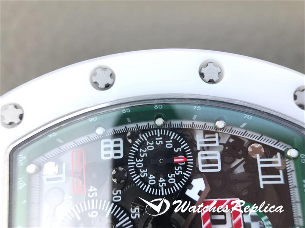 Kopior Designrabatt Richard Mille RM011 herr Klockor-7