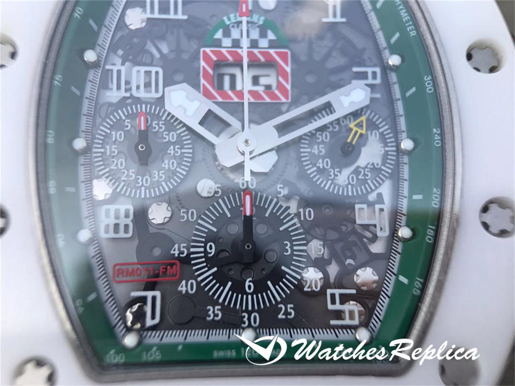Kopior Designrabatt Richard Mille RM011 herr Klockor-8
