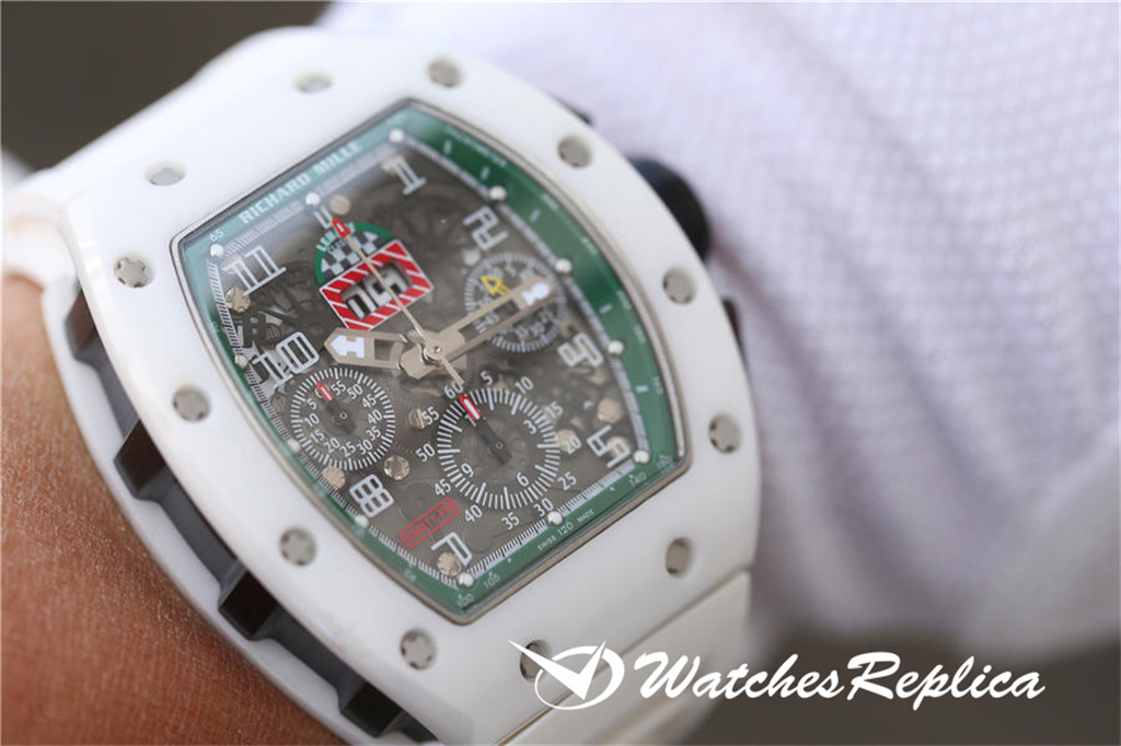 Kopior Designrabatt Richard Mille RM011 herr Klockor-19