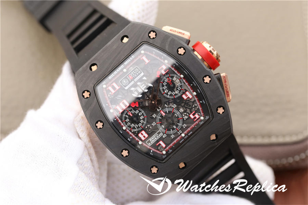 AAA Quality Richard Mille RM011 Men's Klockor Kopior-1