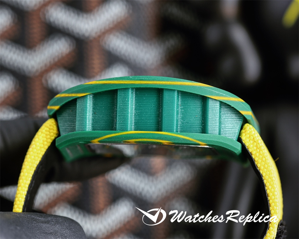 Designrabatt Richard Mille 59-01 Green Lizard Klockor Kopior-4